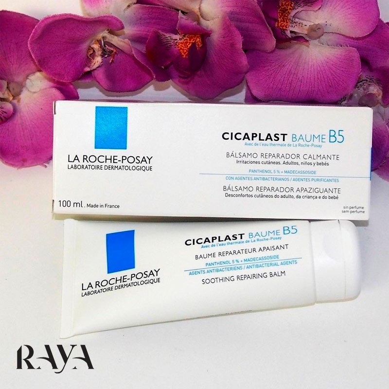 کرم ترمیم کننده سیکاپلاست پوست خشک و آسیب دیده لاروش پوزای حجم 40 میل La Roche Posay Cicaplast Baume B5 For Dry Skin Irritations